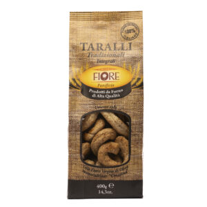 Taralli tradizionali integrali Vincenzo Fiore - Confezione da 400 gr